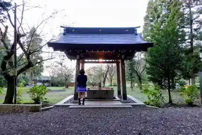 広見神社の手水舎