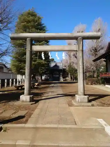 堤方神社の鳥居