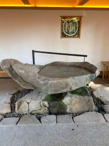 星川杉山神社の手水舎