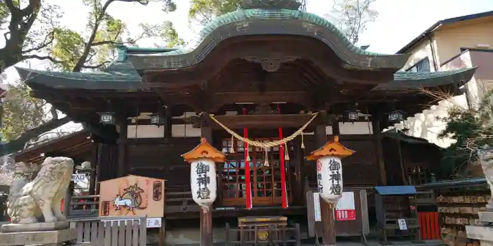 海老江八坂神社の本殿・本堂