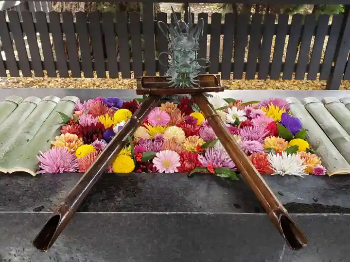 熊野神社の手水舎