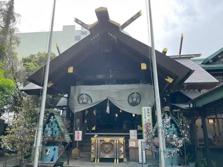 波除神社(波除稲荷神社)の本殿・本堂