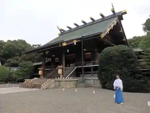 靖國神社の本殿・本堂