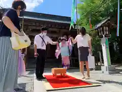 滑川神社 - 仕事と子どもの守り神の七五三参