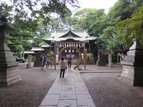 代々木八幡宮の本殿・本堂