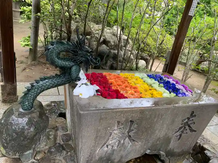 彦島八幡宮の手水舎