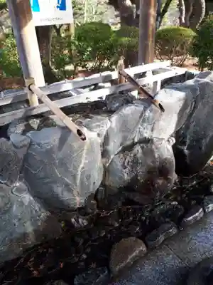 開成山大神宮の手水舎