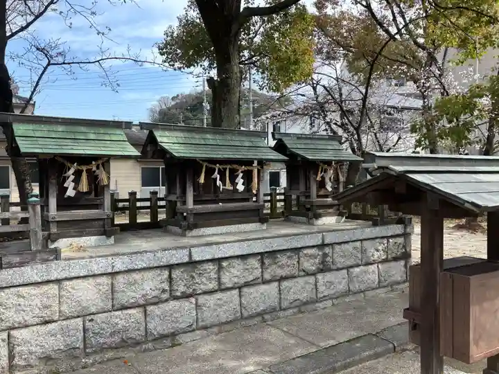 植田八幡宮の末社・摂社