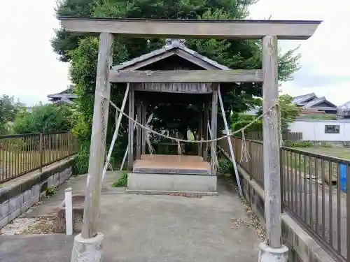 オシャモジの鳥居