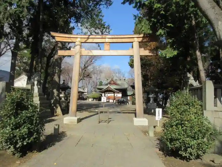 武水別神社の鳥居