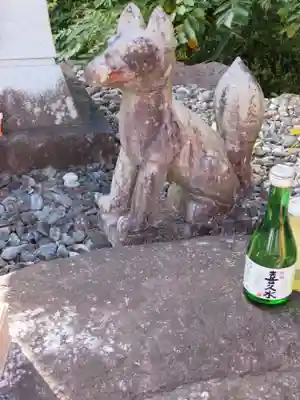 信濃比叡廣拯院の狛犬