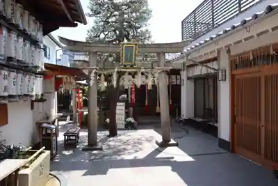市比賣神社の鳥居