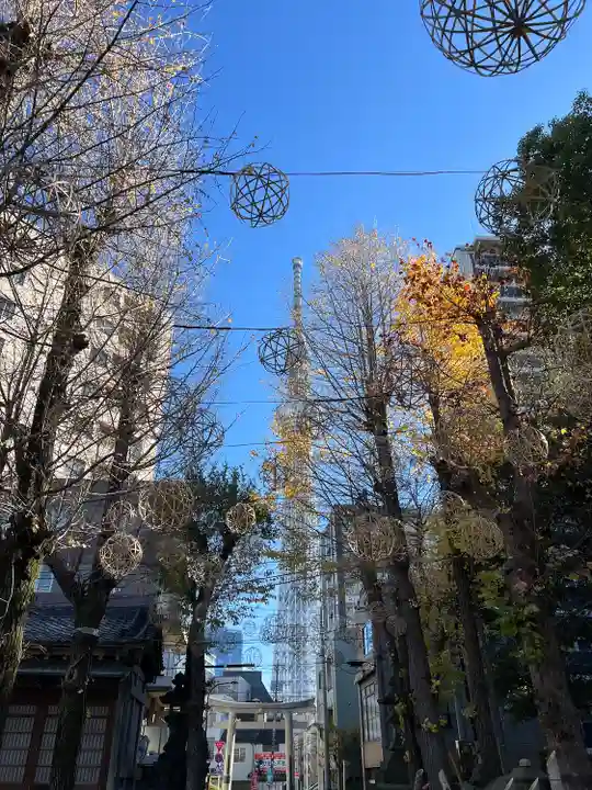 牛嶋神社の景色