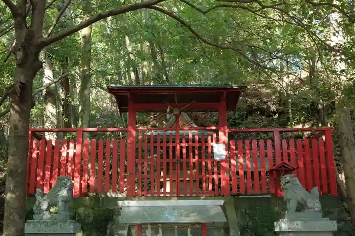 闘鶏神社の周辺