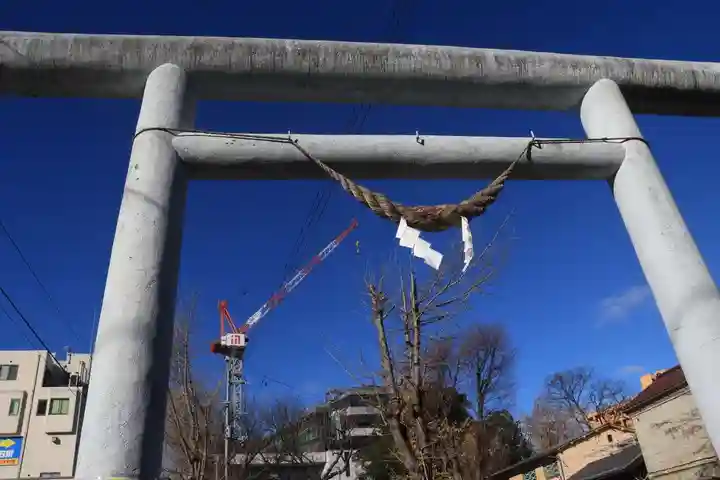 阿邪訶根神社の鳥居