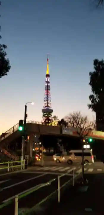 芝大神宮の周辺