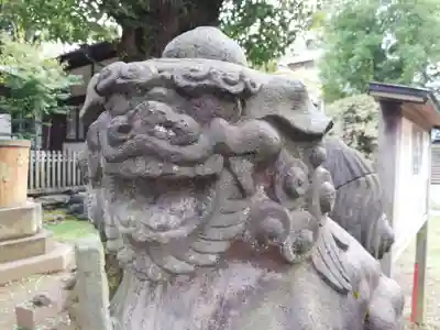 西向天神社の狛犬
