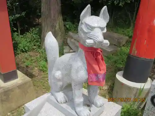 高屋敷稲荷神社の狛犬