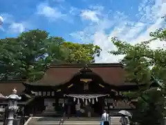 田村神社の本殿