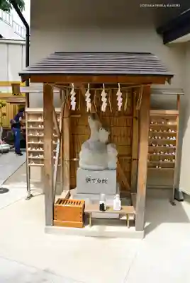 蛇窪神社の狛犬