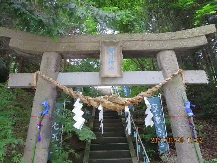 滑川神社 - 仕事と子どもの守り神の鳥居