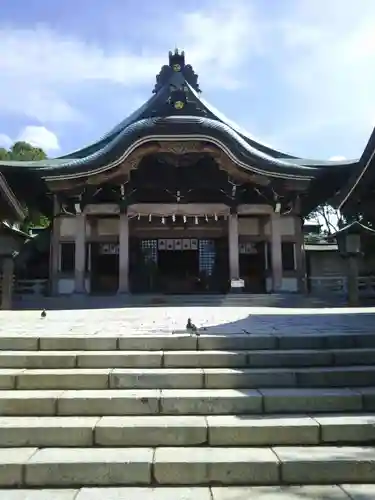 亀山八幡宮の本殿・本堂