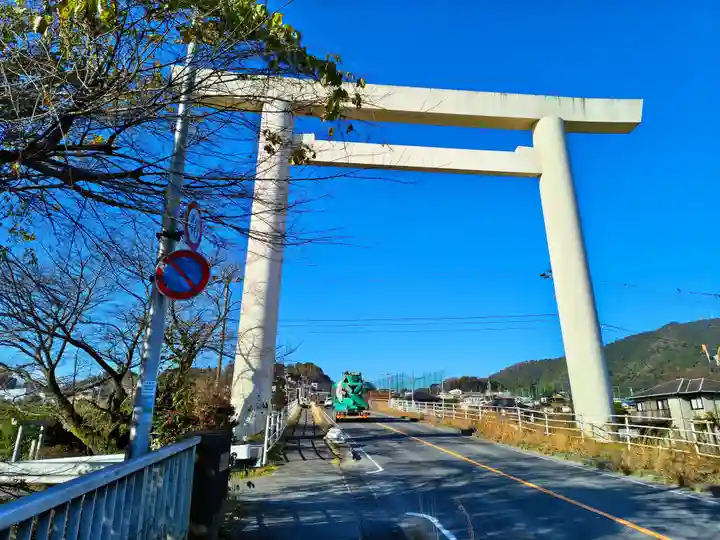 多度大社の鳥居