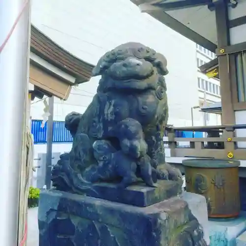 御穂鹿嶋神社の狛犬