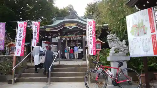 川越八幡宮の本殿