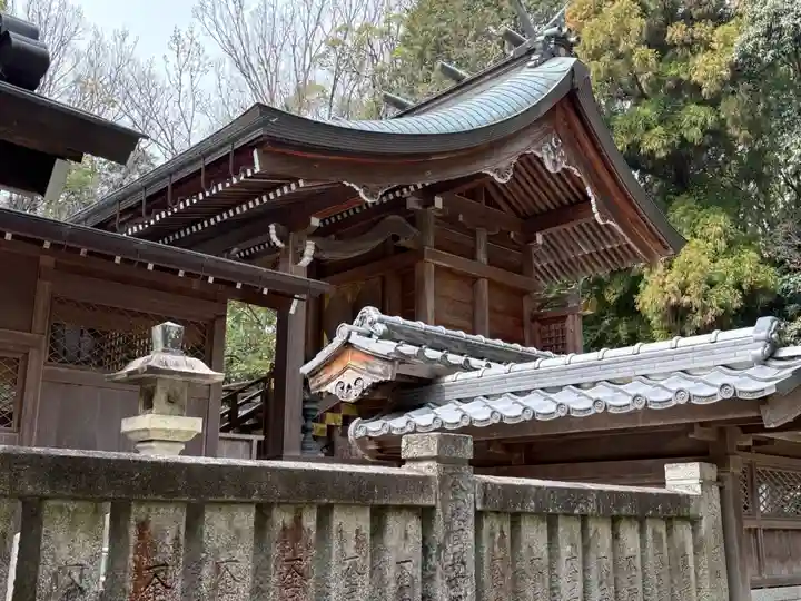 八阪神社の本殿・本堂