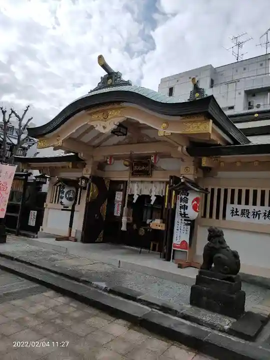 高輪神社の本殿・本堂