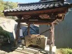 神明神社の手水