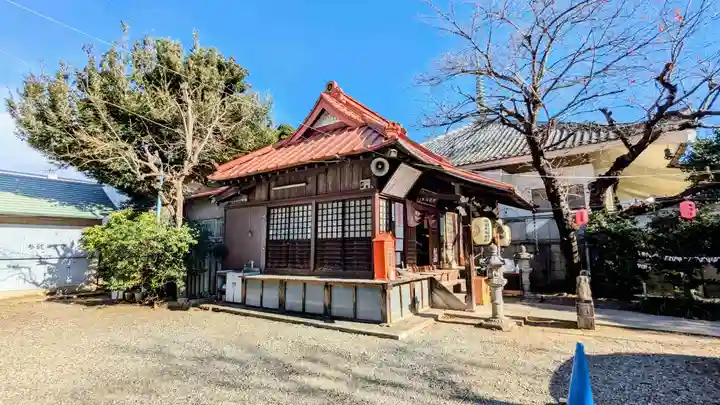 染井稲荷神社の本殿・本堂