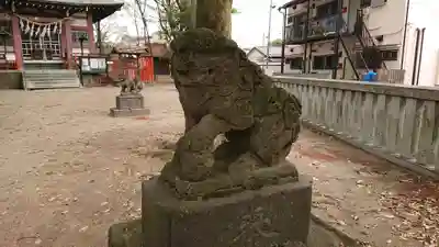 青渭神社の狛犬