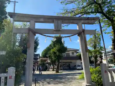 若宮八幡宮 の鳥居