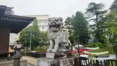 板倉神社の狛犬