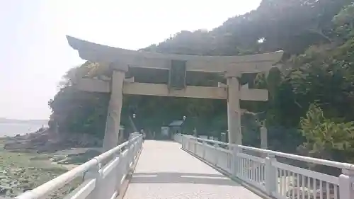 八百富神社の鳥居