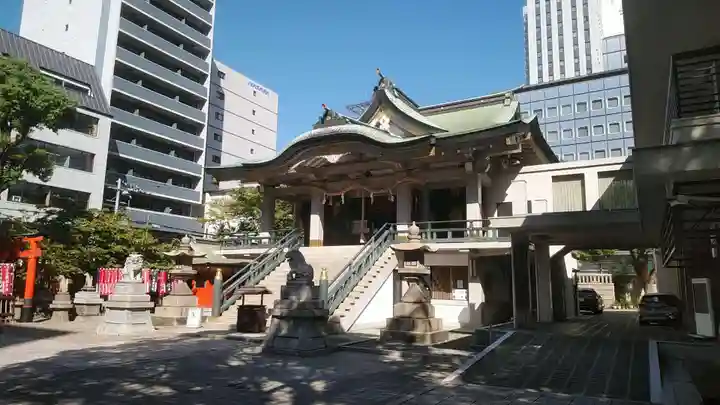 難波神社の本殿・本堂