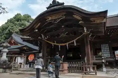 武田神社の本殿・本堂