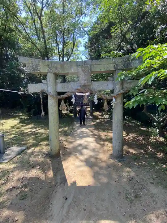 白濱神社の鳥居