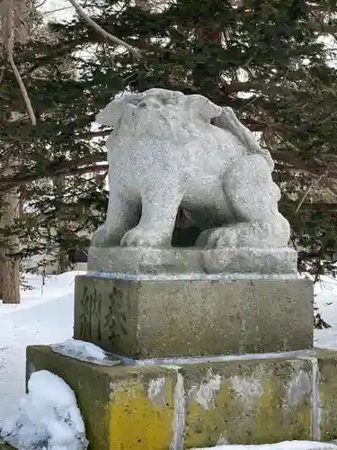 角田神社の狛犬