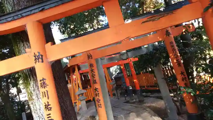 田中神社の鳥居