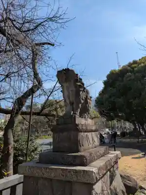 芝東照宮の狛犬