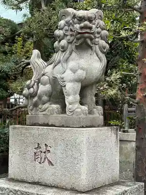 熊野神社の狛犬