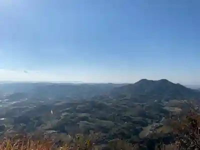 青龍権現の景色