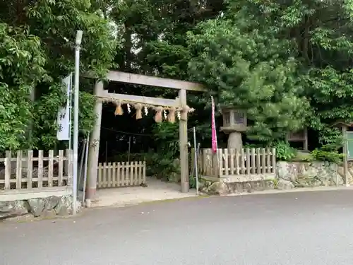 佐那神社の鳥居