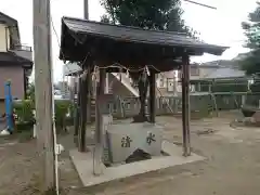 鍬神社の手水