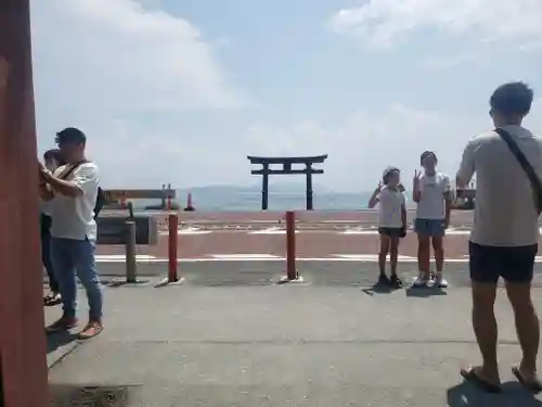 白鬚神社の鳥居