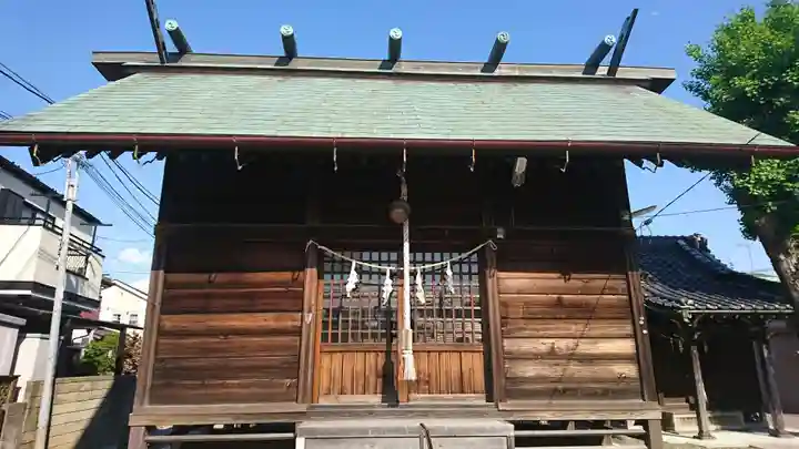 春日神社の本殿・本堂