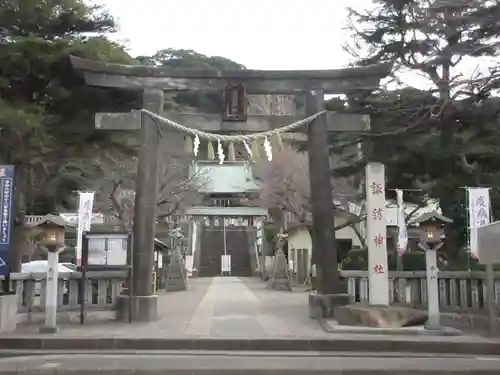 大津諏訪神社の鳥居